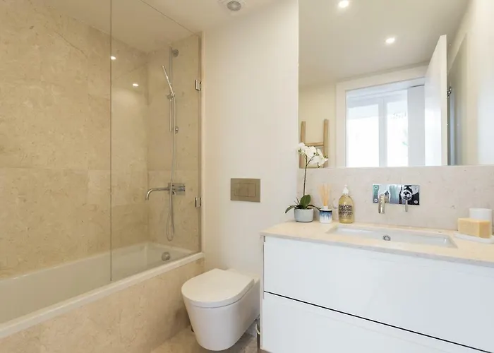 アパート Flh Martim Moniz Terrace Flat *